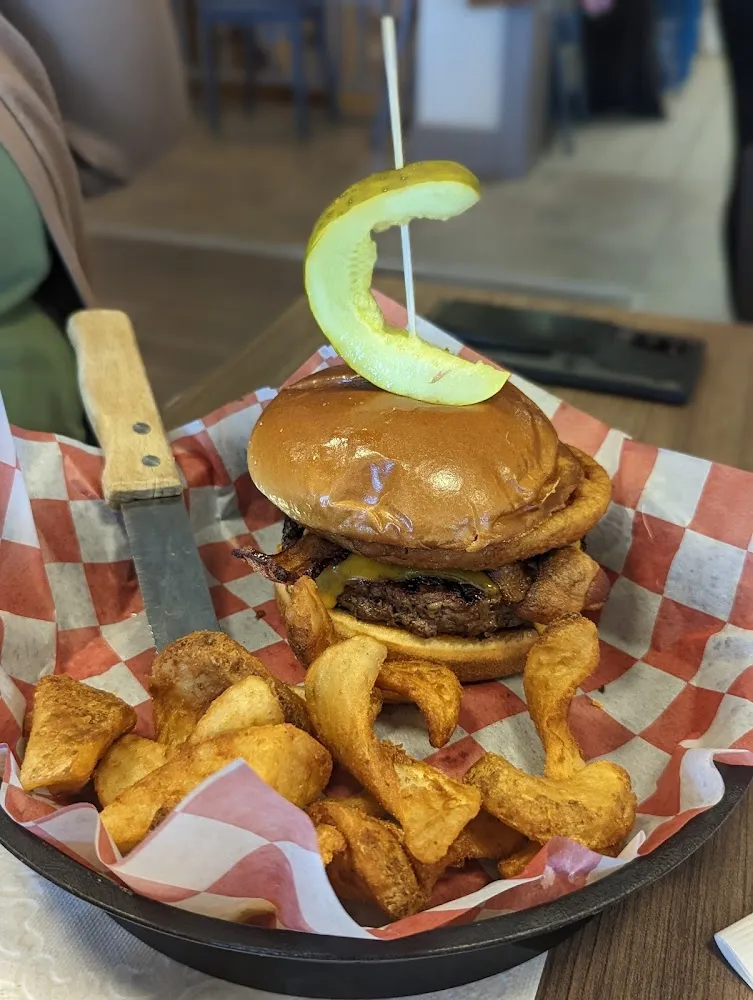 Burger and Fries