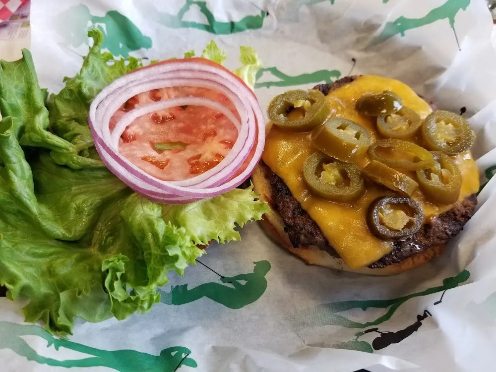 Jalapeno Cheddar Burger